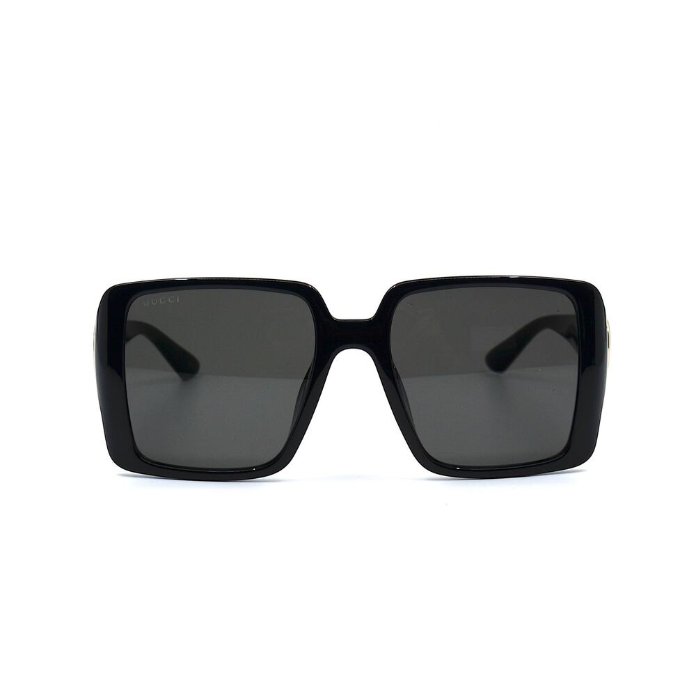 NEW Gucci GG1692SA 001 Black Frame Dark Grey Lenses 100% Authentic Sunglasses - Picture 3 of 14